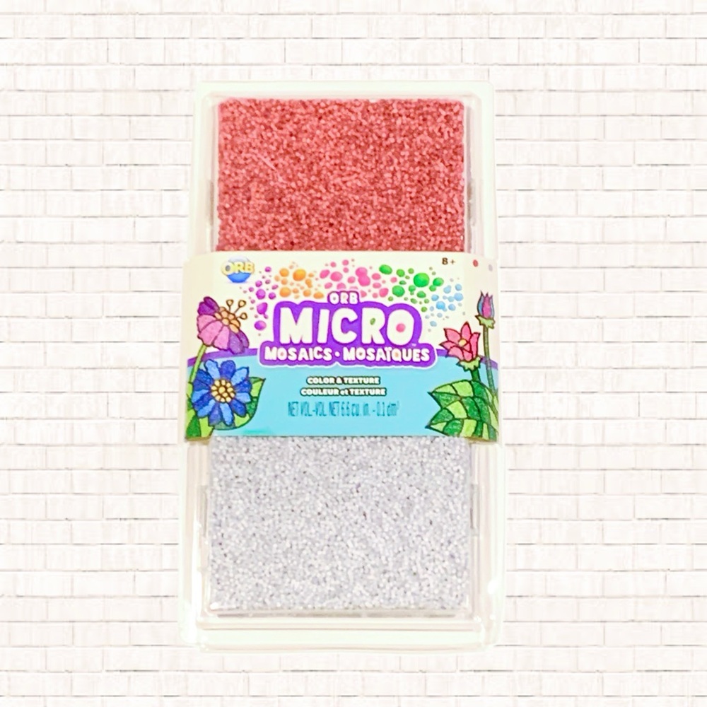 Orb Micro Mosaics * red and white * Brand New from Michael’s OBO